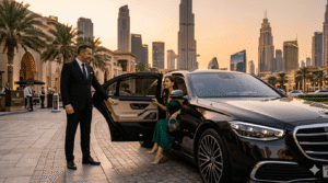 Luxury chauffeur service with hotel booking in Dubai UAE