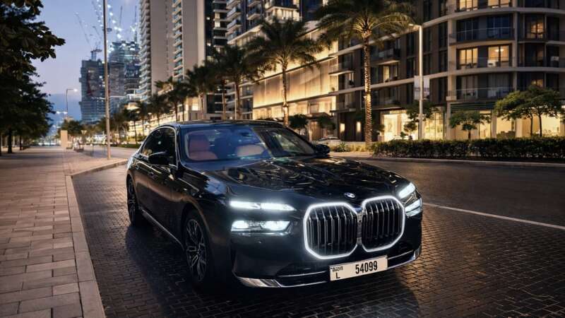 BMW 7 Series Rental Dubai