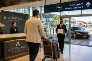 autostrad rent a car dubai international airport terminal 3 arrival