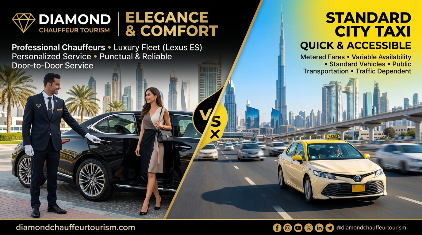Chauffeur and Taxi Service in Dubai